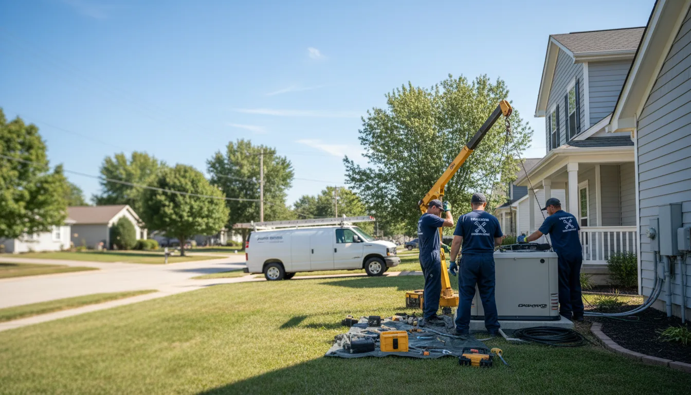 Generator Installation in Le Roy, IL near me